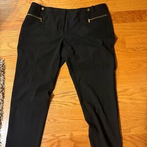 ⭐️Calvin Klein Black Trousers with Subtle Trim